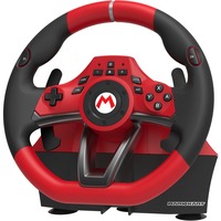 HORI Mario Kart Racing Wheel Pro Deluxe, Volant Rouge/Noir
