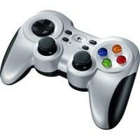 Logitech G Wireless Gamepad F710, Manette de jeu Argent/Noir