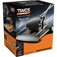Thrustmaster TWCS Throttle, Régulateur de poussée Noir/Orange, PC