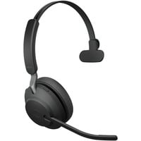 Jabra Evolve2 65, UC Mono casque on-ear Noir, Communication unifiée, Bluetooth