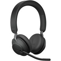 Jabra Evolve2 65 casque on-ear Noir, Microsoft Teams, USB-C, berceau de chargement inclus