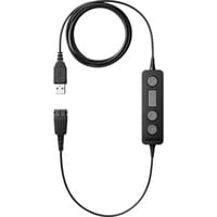 Jabra LINK 260 Adaptateur USB, USB-A > QD, Câble Noir, noir