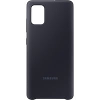 SAMSUNG Silicone Cover, Housse/Étui smartphone Noir, Housse, Samsung, Galaxy A71, 17 cm (6.7"), Noir