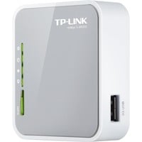 TP-Link TL-MR3020 routeur sans fil Fast Ethernet Monobande (2,4 GHz) 3G Gris/Blanc, Wi-Fi 4 (802.11n), Monobande (2,4 GHz), Ethernet/LAN, 3G, 3G, Routeur, Vente au détail
