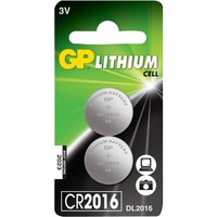 GP Batteries CR2016, Batterie 2 pièces