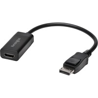 Kensington Adaptateur vidéo 4K VP4000 DisplayPort vers HDMI DisplayPort 1.2, HDMI, Mâle, Femelle, 3840 x 2160 pixels, 2160p