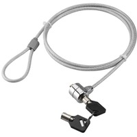 goobay Cadenas de sécurité pour PC portables, Antivol Noir