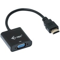 i-tec HDMI vers VGA 1080p / 60 Hz, Adaptateur Noir