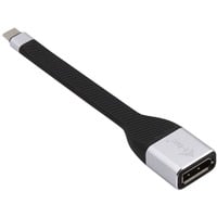 i-tec USB-C Flat DP Adapter 4K/60 Hz, Adaptateur Noir, 0,11 m, USB Type-C, DisplayPort, Mâle, Femelle, 3840 x 2160 pixels