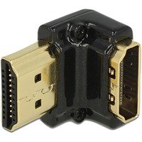 DeLOCK Adaptateur HDMI femelle vers HDMI mâle Noir