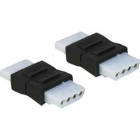 DeLOCK Adaptateur Molex 4 broches femelle-femelle Noir
