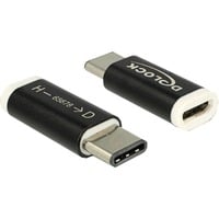 DeLOCK Adaptateur USB 2.0 C - micro-USB Noir, 65678