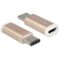 DeLOCK Adaptateur USB 2.0 C > micro-USB B Cuivre, 65677