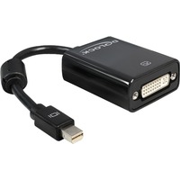 DeLOCK Mini DisplayPort mâle > DVI-I femelle (DVI 24+5), Adaptateur 0,18 mètre