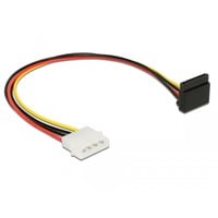 DeLOCK SATA 15 broches > Molex 4 broches mâle, Câble 0,3 mètre