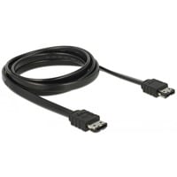 DeLOCK eSATA 3Gb/s > eSATA, Câble Noir, 2 mètres
