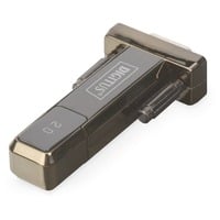 Digitus Série > USB-A 2.0, Adaptateur Noir, 0,8 mètre