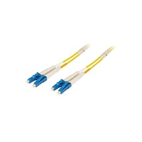  Fibre optique LC/SC 50/125µ OM2 LSZH, Câble Jaune, 3 mètres