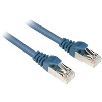 Sharkoon Câble RJ45 Cat.6 SFTP Bleu, 25 cm