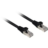 Sharkoon Câble réseau RJ-45 S/FTP Cat.6a Noir, 3 mètres, sans halogène