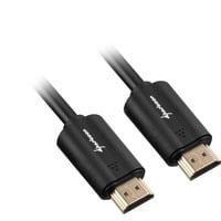 Sharkoon HDMI 2.0, Câble Noir, 5 mètres, 4K