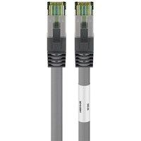 goobay Câble de raccordement Cat.8.1 S/FTP Gris, 1 mètre