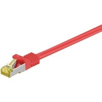 goobay Câble de raccordement S/FTP Rouge, 1,5 mètres