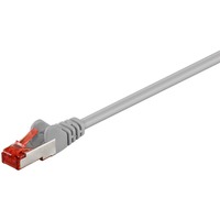 goobay Câble réseau S/FTP Cat.6 Gris, 2 mètres