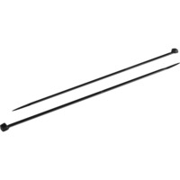 goobay Collier de serrage 200x3.5mm, Serre-câble Noir, 100 pièces