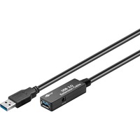 goobay Répéteur USB 3.0, Câble d'extension Noir, 5 mètres