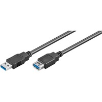 goobay USB 3.0, Câble d'extension Noir, 3 mètres