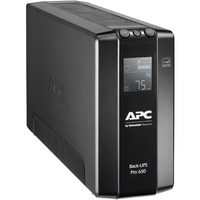 APC Back-UPS Pro 650VA, AVR, LCD Noir, 5x C13, BR650MI