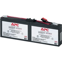 APC Batterie - RBC18 Sealed Lead Acid (VRLA), 2,59 kg, 35,6 x 302,3 x 101,6 mm, 0 - 40 °C, 0 - 95%, Vente au détail