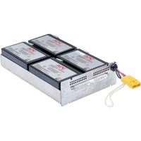 APC Batterie - RBC24 Sealed Lead Acid (VRLA), Noir, 2,59 kg, 68,6 x 152,4 x 94 mm, 0 - 40 °C, 0 - 95%, Vente au détail