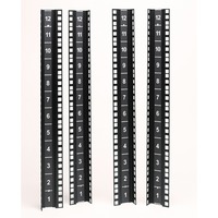 APC NetShelter AR40000MV12U, Rails Noir