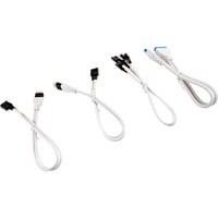 Corsair Kit d'extension de la face avant, Câble d'extension Blanc, 0,3 mètre