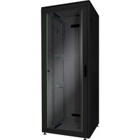 Digitus Armoire réseau Série Unique - 800x800 mm (LxP), Armoire informatique Noir