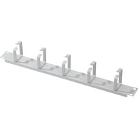 Digitus Panneau de gestion des câbles pour armoires réseau et serveur 1U, Guide-câble Gris