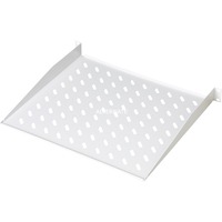 Digitus Plaque de fond de compartiment fix 250mm 15kg 1HE, Étagère Gris