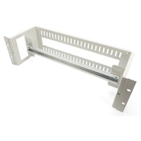 Digitus Support de rail supérieur professionnel 483 mm (19"), Guide-câble Gris