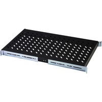 Digitus Étagère pour installation fixe dans des armoires de 483 mm (19") Noir