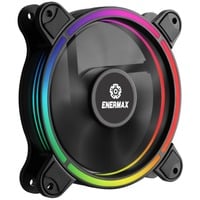 Enermax T.B. RGB Single Pack 120x120x25, Ventilateur de boîtier Noir, Ventilateur, 12 cm, 1500 tr/min, 22 dB, 47,53 cfm, 80,75 m³/h