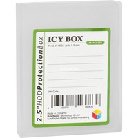 ICY BOX IB-AC6251 Plastique Transparent, Boîtier Transparent, Plastique, Transparent, 2.5", 106 mm, 82 mm, 16 mm