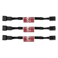 Noctua Adaptateurs à faible bruit NA-SRC10 3 broches, 3 pièces