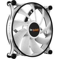 be quiet! Shadow Wings 2 PWM White 140 mm, Ventilateur de boîtier Blanc/Noir, Connecteur PWM à 4 broches pour le ventilateur