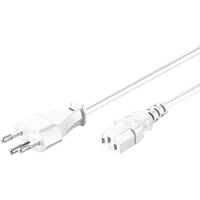 goobay 94015 câble électrique Blanc 2 m Prise d'alimentation type J IEC C13 Blanc, 2 m, Prise d'alimentation type J, IEC C13, H05VV-F3G, 250 V