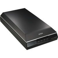 Epson Perfection V600 Photo Scanner à plat Noir/Argent, 210 x 297 mm, 6400 x 9600 DPI, 48 bit, 48 bit, 23 sec/page, Numérisation à plat, Vente au détail