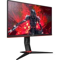 AOC 24G2ZU/BK 24" Moniteur gaming  Noir/Rouge, 60,5 cm (23.8"), 1920 x 1080 pixels, Full HD, LED, 0,5 ms, Noir, Rouge