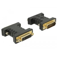 DeLOCK 63313 changeur de genre de câble 1 x DVI 24+1 1 x DVI 24+5 Noir, Adaptateur Noir, 1 x DVI 24+1, 1 x DVI 24+5, Noir