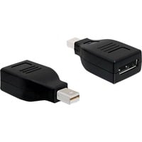 DeLOCK Mini-DisplayPort > Adaptateur DisplayPort Noir